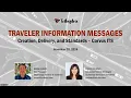 Traveler Information Messages - Creation Delivery and Standards