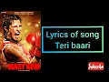 Download Lagu Teri baari lyrics / mary kom