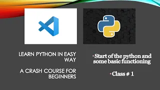 Python Crash Course Class 1 Printing Hello World
