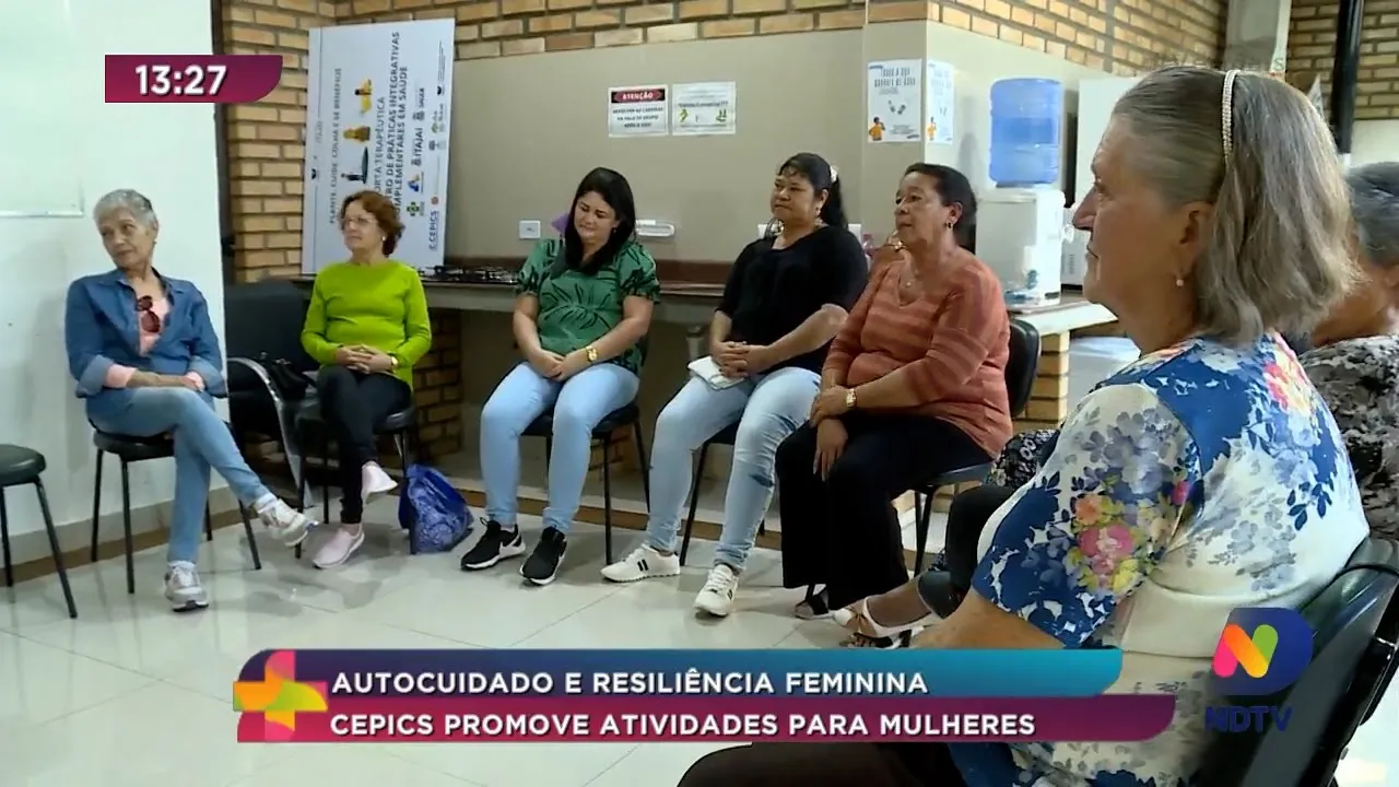 Auto cuidado e resiliência feminina, CEPICS promove atividades para mulheres