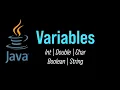Asi se usan las Variables en Java int double char boolean y mas
