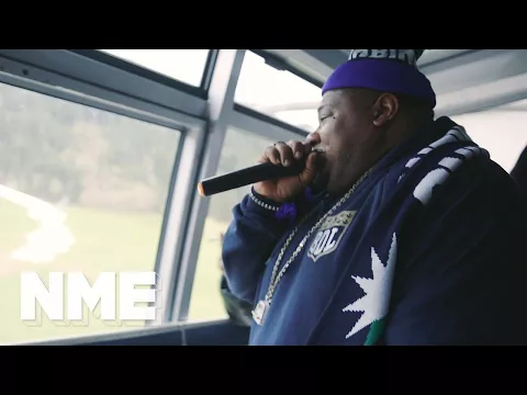 Big Narstie plays a cable car rave at Snowbombing 2018