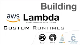 Implement AWS Lambda Custom Runtimes how to run Deno Rust C C Java Native Images and more
