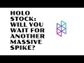 Will HOLO Stock Print Another Huge Spike