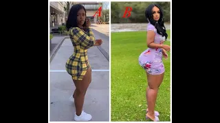 INSTAGRAM BIG BOOTY THICK THIGHS MODEL EDITION