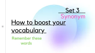 vocabulary words for IELTS essay writing complex sentences synonyms thesaurus words set 3