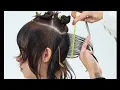 How To Cut a Perfect Mullet Pixie Layer pixie mullet haircut Step by Step Tutorial