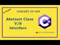 Concept of Abstract Class Interface in Nepali