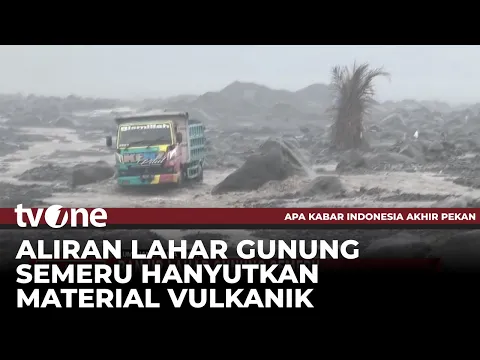 Banjir Lahar Gunung Semeru Buat Warga di Dusun Sumber Langsep Terisolasi
