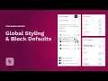 How to Use Stackable s Global Styling Block Defaults