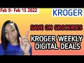 KROGER WEEKLY DIGITAL DEALS SAVE ON GROCERIES ALL DIGITAL DEALS