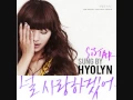 Download Lagu Hyorin (SISTAR) -  널 사랑하겠어 ( I Choose To Love You ) [ + MP3 Download Link ]