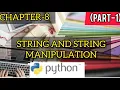 2 CS CHAPTER-8 STRINGS AND STRINGS MANIPULATION PART-1