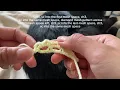 How to crochet the Diamond mesh increase and decrease