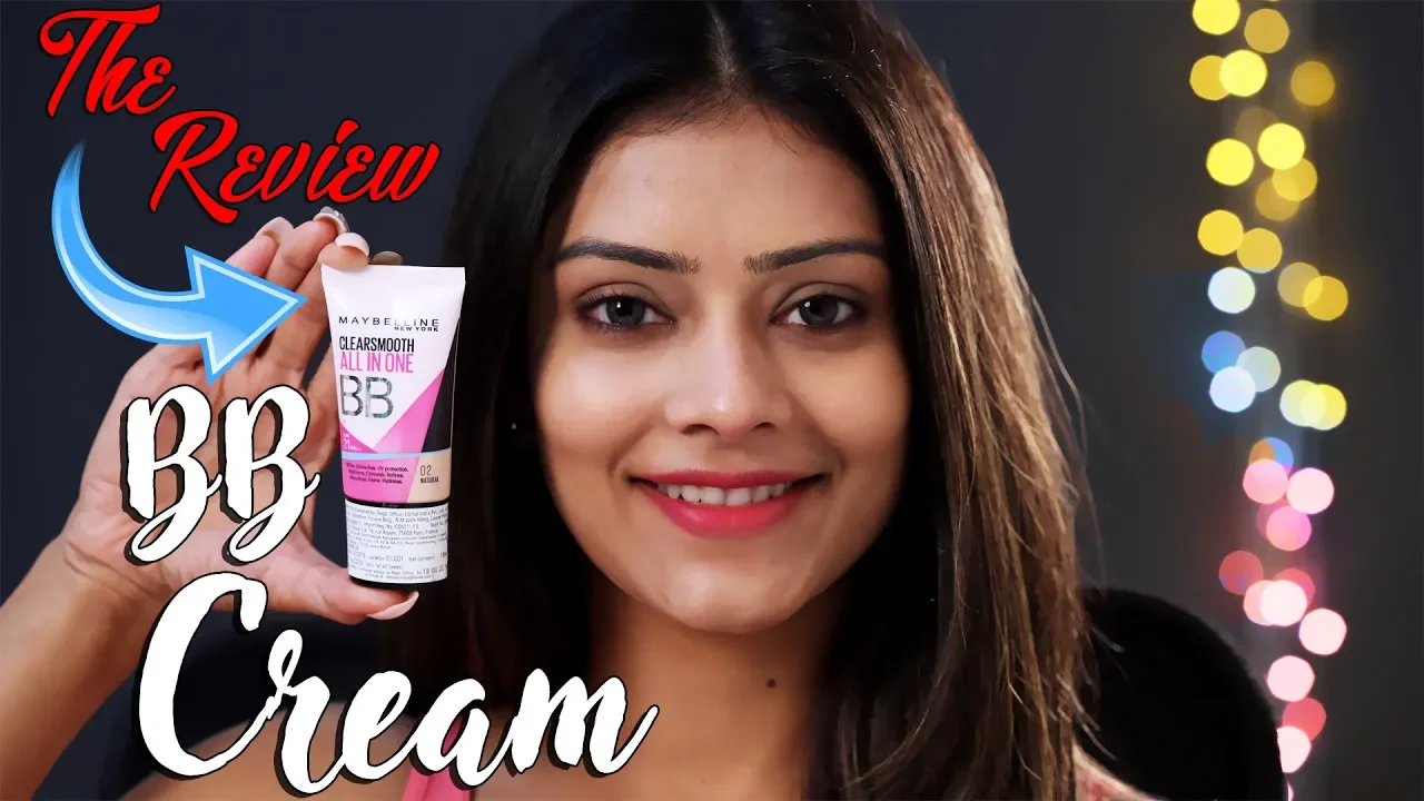 Maybelline clear smooth all in one BB cream review | demo #vishakhavyassharma #maybelline. 