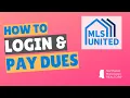 How To Login Pay Dues with MLS United