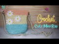 Download Lagu Crochet cute Mini Bag || Merajut Tas Kecil ala Pinterest
