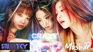  mashup le sserafim x jack back crazy x back and forth