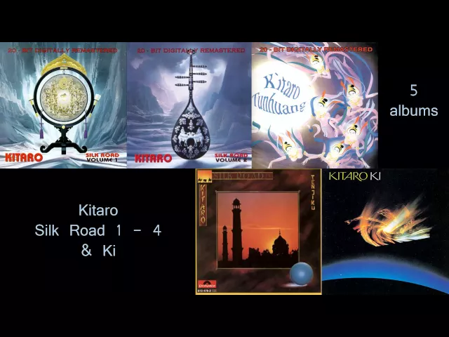 Download MP3 Kitaro Silk Road 1-4 & Ki