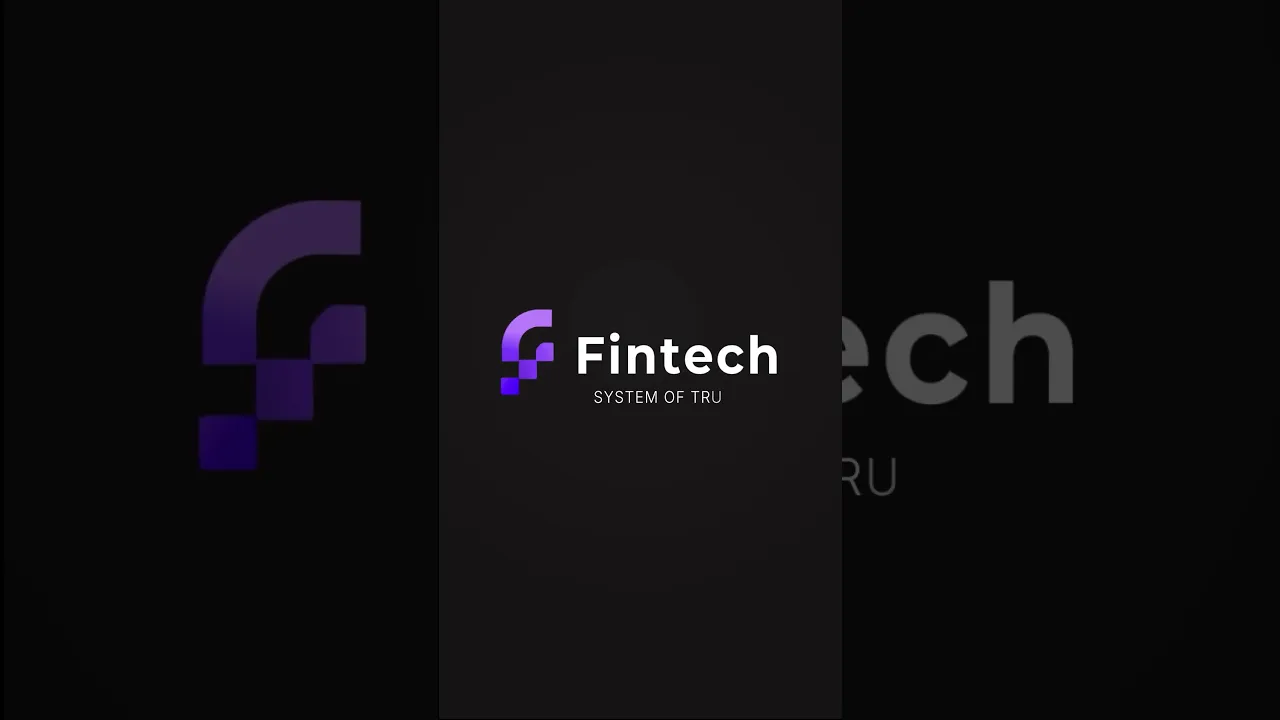 Fintech Logo Reveal Animation