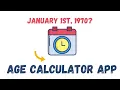 JavaScript Age Calculator JavaScript Projects JavaScript Tutorial for Beginners Real Time Examples
