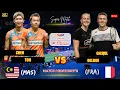 Download Lagu Super Match 🔴 Chen/Toh (MAS) vs Gicquel/Delrue (FRA) Total Energies BWF World Championships