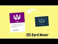 Card hover effect html css Easy to code