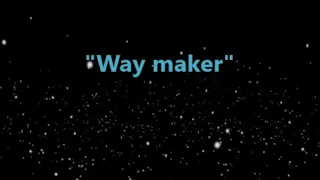 Way maker (Instrumental)