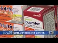 2 of US largest pharmacy chains limiting purchases of ibuprofen acetaminophen for children