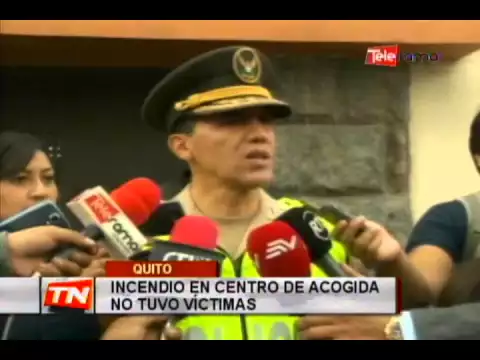 Incendio en centro de acogida no tuvo víctimas