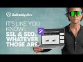 Watch Walton Goggins GoDaddy Build His Website with the Power of AI