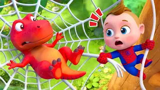 Superhero Rescue Team | Dinosaur Stories for Kids | Super Sumo Nursery Rhymes & Kids Songs