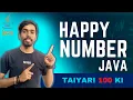Happy Number in Java Computer Class 10 ICSE ISC Java Programming ICSE