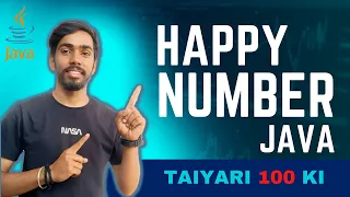 Happy Number in Java Computer Class 10 ICSE ISC Java Programming ICSE
