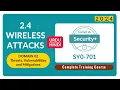 Wireless Attacks - CompTIA Security SY0-701