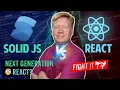 React vs SolidJS Fight