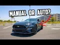 SHOULD you buy a MANUAL or AUTOMATIC MUSTANG GT