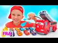 Download Lagu Vlad et Niki jouent avec Disney Cars et célèbrent le Lightning McQueen Day