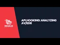 API Hooking Analyzing