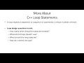 Lecture 7 Designing and Debugging Loops in C