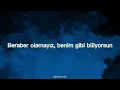 SEZEN AKSU-BİLİYORSUN (lyrics-sözleri)