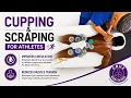 Bodybuilder getting ancient therapeutic massage