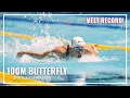Gretchen Walsh Leads Pack in 100M Butterfly 2026 Pan Pacific Swimming Championships