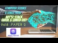 A LEVELS COMPUTER SCIENCE PAPER 2-ABSTRACT DATA TYPES