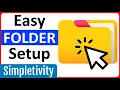 Organize All Your Files Folders in 3 Clicks or Less
