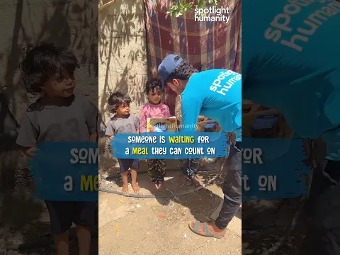 A moment of generosity can mean so much. π FeedALife.org