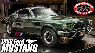 1968 Ford Mustang Bullitt For Sale Vanguard Motor Sales #0104