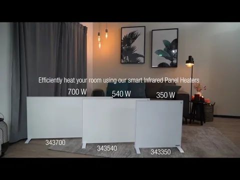 Smart Ir Radiator Køb en Princess Smart Infrared Panel Heater 350W app controlled ...