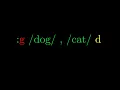 Vim Delete multiple lines in 1 minutes