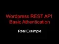 Wordpress REST API Basic Athentication - Create WP User Remotely Using API